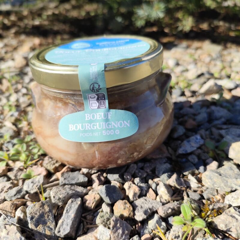 Bocal de boeuf bourguignon